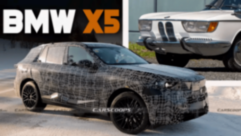全新寶馬X5內飾諜照曝光!配全景顯示屏,或2026年發布