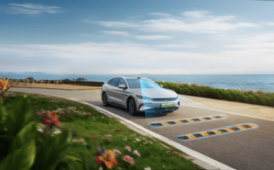 比亞迪漢長續航版,置換價售16.98萬起,有插混和純電