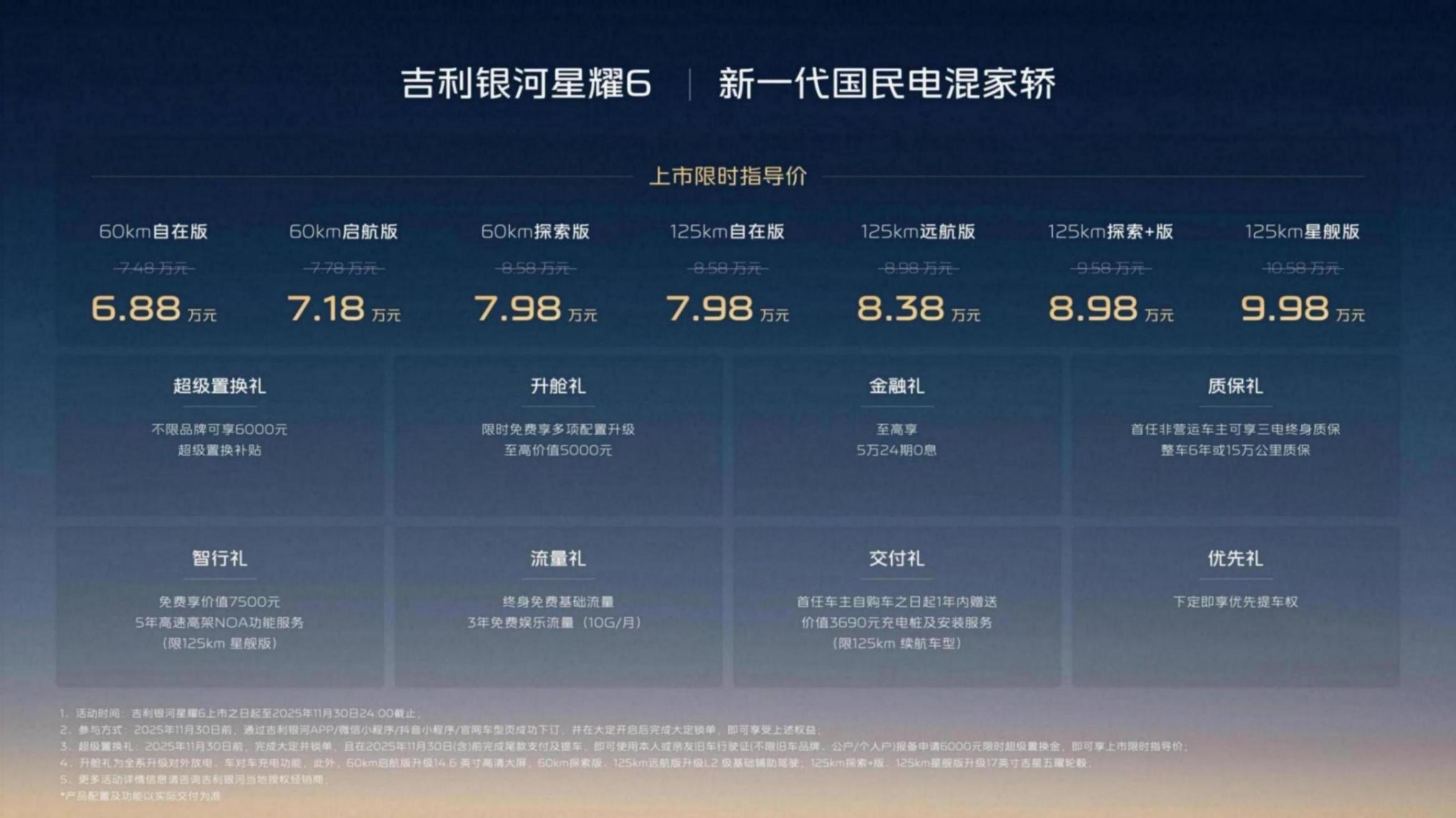 吉利銀河星耀6:當“國民家轎”不再是一種將就